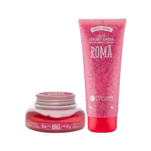 Combo Cuidados Romã: Geleia Esfoliante e Geleia Hidratante