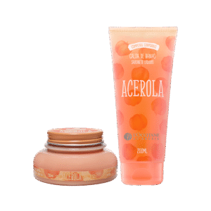 Combo Calda de Banho e Hidratante Acerola