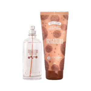 Combo Brigadeiro: Spray Perfumado e Calda Sabonete Esfoliante